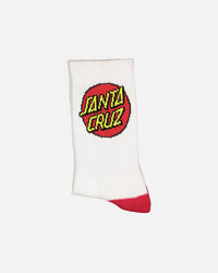 Santa Cruz Kids' Classic Dot Socks 4 Pack Multi