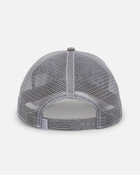 Von Dutch Grey & White Trucker Snapback Grey/White