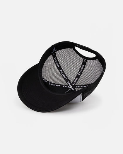 Playboy Bunny Gothic Trucker Cap White/Black
