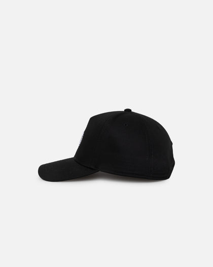 Culture Kings Crown Snapback Black/White