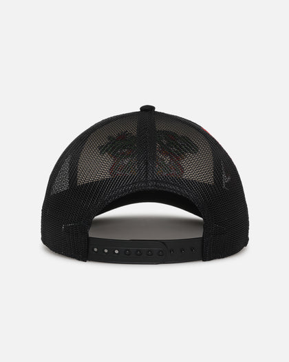 Ed Hardy Trucker Snapback Black/White