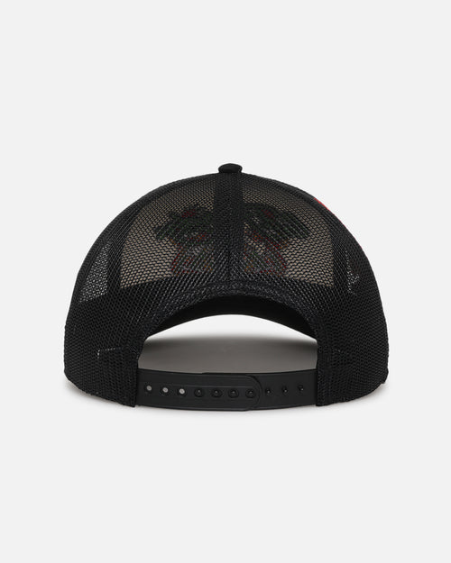 Ed Hardy Trucker Snapback Black/White