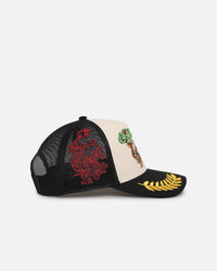 Ed Hardy Trucker Snapback Black/White