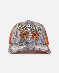 Ed Hardy Trucker Snapback Real Tree Camo
