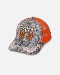 Ed Hardy Trucker Snapback Real Tree Camo