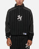 Carre Las Vegas City Series Quarter Zip Crewneck Black Pinstripe