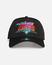 New Era New York Knicks 'Retro Arcade' 9FORTY A-Frame Snapback Black