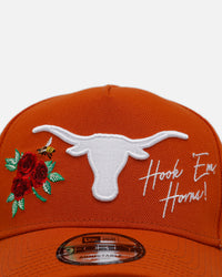 New Era Texas Longhorns 'One Love' 9FORTY A-Frame Snapback Official Team Color