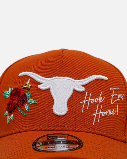 New Era Texas Longhorns 'One Love' 9FORTY A-Frame Snapback Official Team Color