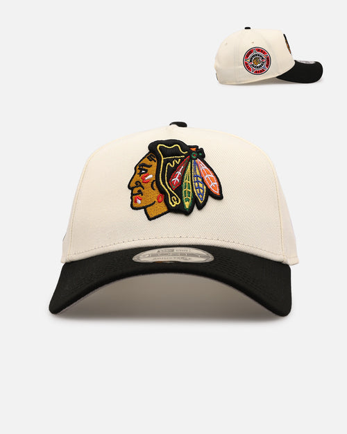 New Era Chicago Blackhawks 'Team Color Visor' 9FORTY A-Frame Snapback Chrome/Official Team Color