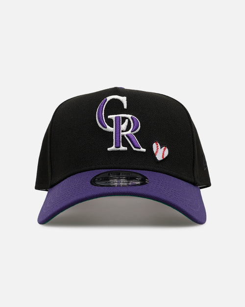 New Era Colorado Rockies 'Baseball Hearts' 9FORTY A-Frame Snapback Official Team Color