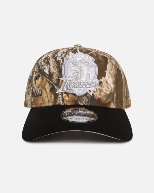 New Era Sydney Roosters 'NRL Real Tree' 9FORTY A-Frame Snapback Real Tree Camo