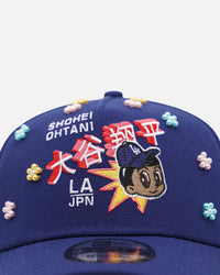 New Era Los Angeles Dodgers 'Summer Flowers 2.0' Ohtani 9FORTY A-Frame Snapback Official Team Color