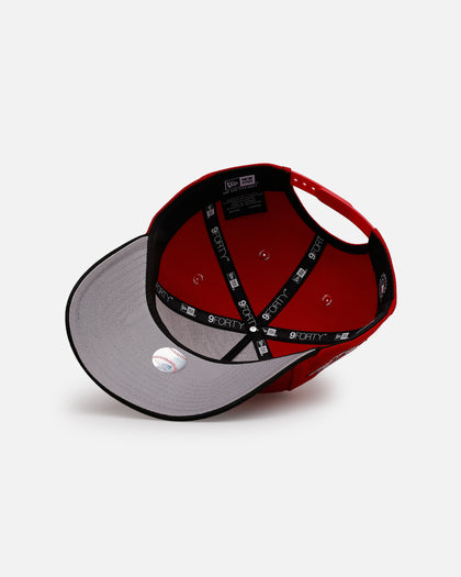 New Era Cincinnati Reds 'MLB Legends' Barry Larkin 9FORTY A-Frame Snapback Official Team Color