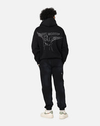 Saint Morta Liberty Boxy Hoodie Black