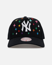 Mitchell & Ness New York Yankees 'Rhinestone Luxury' Pro Pinch Snapback Black