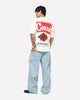 Carre Rose Box T-Shirt Off White