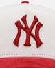 New Era New York Yankees 'Cardinal Suede' 9FORTY A-Frame Snapback Cardinal