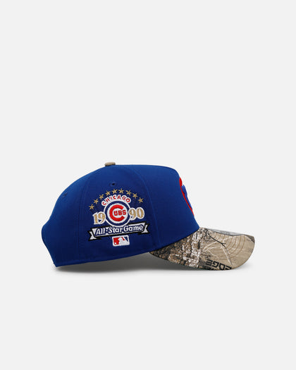 New Era Chicago Cubs 'Realtree Visor' 9FORTY A-Frame Snapback Official Team Color