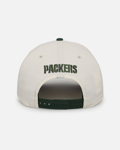 New Era Green Bay Packers 'Super Bowl Logos' 9FORTY A-Frame Snapback Chrome