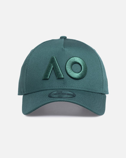 New Era Australian Open '26 9FORTY A-Frame Snapback Dark Green
