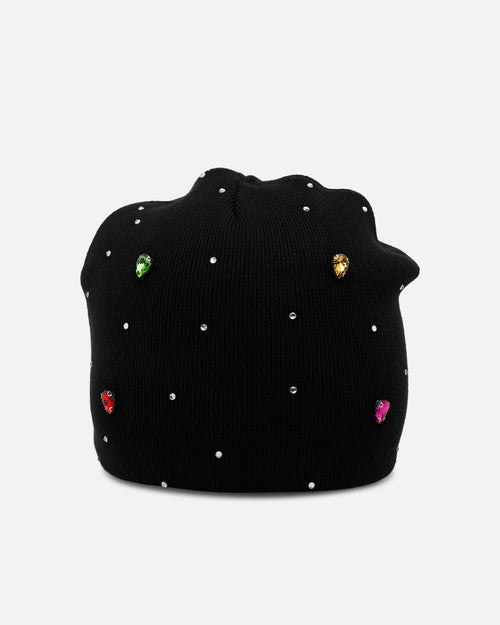 MNML Gemmed Beanie Black