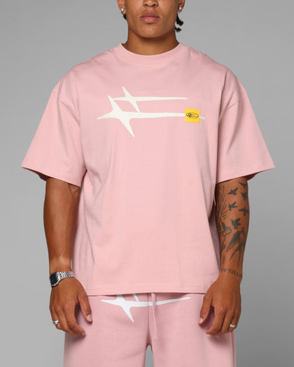 Loiter Hybrid Premium T-Shirt Dusty Pink