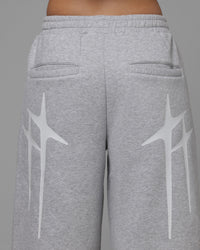 Loiter Ultra Hybrid Fleece Shorts Grey Marle