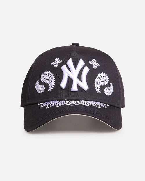 New Era New York Yankees 'Paisley' 9FORTY A-Frame Snapback Black