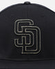 Pro Standard San Diego Padres 'Black & Gold' Snapback Black/Gold