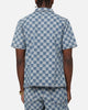 XXIII Checker Board Button Up Shirt Blue
