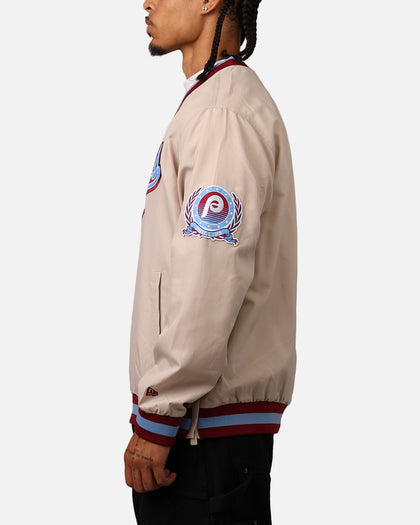 New Era Philadelphia Phillies Sports Classics Pullover Windbreaker Stone/OTC