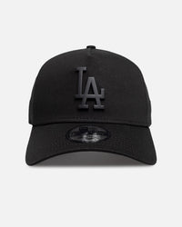 New Era Los Angeles Dodgers "Black Metal Badge" 9Forty A-Frame Snapback Black