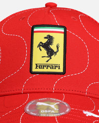 Puma X Scuderia Ferrari Monza Trucker Snapback Cap Rosso Corsa