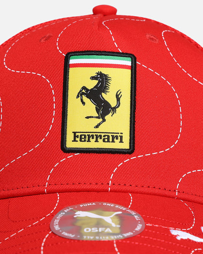 Puma X Scuderia Ferrari Monza Trucker Snapback Cap Rosso Corsa
