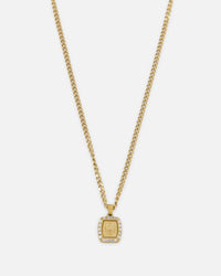 Guess Mainline 21" Lion 15 5mm Charm Necklace Gold