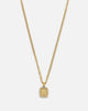 Guess Mainline 21" Lion 15 5mm Charm Necklace Gold