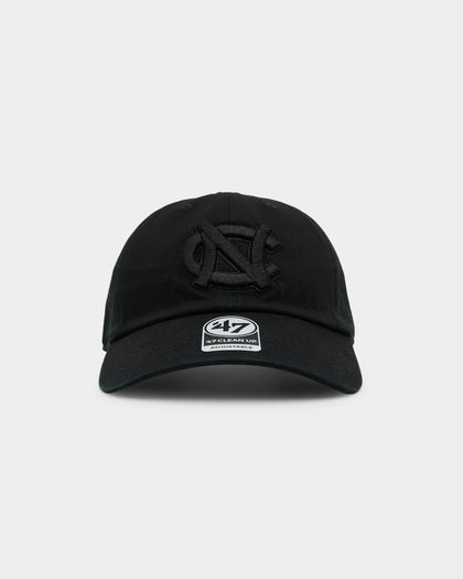 47 Brand UNC Tar Heels '47 Clean Up Strapback Black