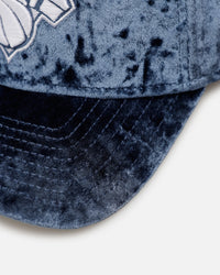 New Era New York Knicks 'Crushed Blue Velvet' 9FORTY A-Frame Snapback Blue