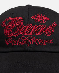 Carre Stacked Strapback Black