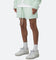 MNML Fuzzy Sweat Shorts Mint