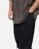 MNML Knee Distressed Ultra Baggy Denim Jeans Black