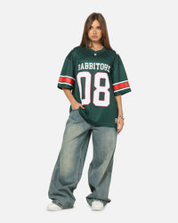 Bleacher Athletic South Sydney Rabbitohs NRL Gridiron Mesh Jersey Official Team Color