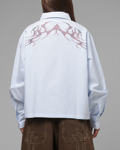 Loiter Cyber Cross Button Up Shirt