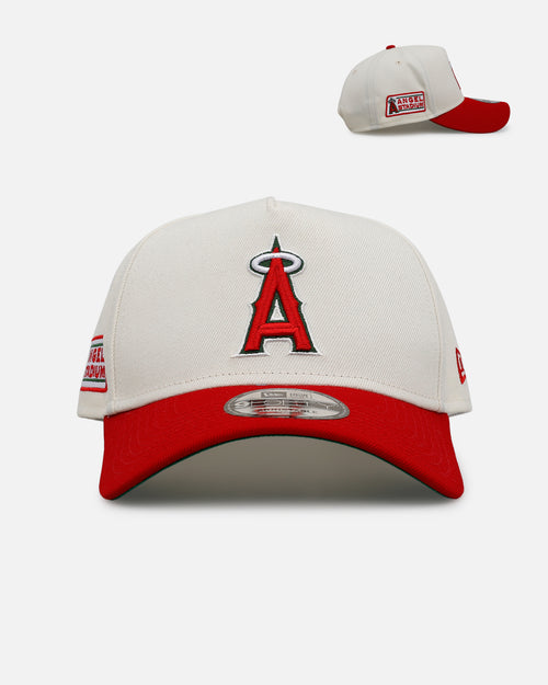 New Era Los Angeles Angels 'Strawberry' 9FORTY A-Frame Snapback Chrome/Red