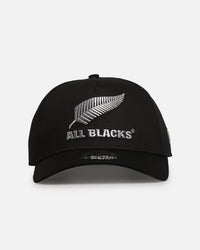 New Era New Zealand All Blacks 'All Blacks Collection' 9FORTY A-Frame Snapback Black/Metallic Silver
