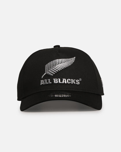 New Era New Zealand All Blacks 'All Blacks Collection' 9FORTY A-Frame Snapback Black/Metallic Silver