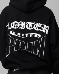 Loiter Ultimate Pain Hoodie Black