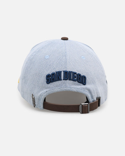 Pro Standard San Diego Padres 'Denim Suede' Pro Pinch Strapback Denim