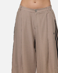 Adidas Women's Checks Trousers Beige